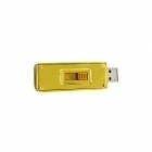 High quality metal custom logo Goldbar shaped flash drive 3.0 LWU1058